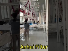 Saco de filtro antiestático de poliéster 550GSM Membrana de PTFE para coletor de poeira