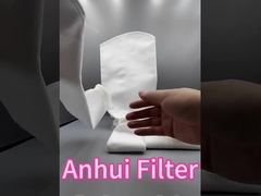 Sacos de filtro de malha de nylon 60 microns com anel de plástico