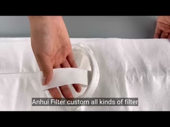 Saco de filtro de poliéster industrial Membrana PTFE para filtração de ar