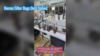 Sacos de filtro Nomex industriais para controle de poeira