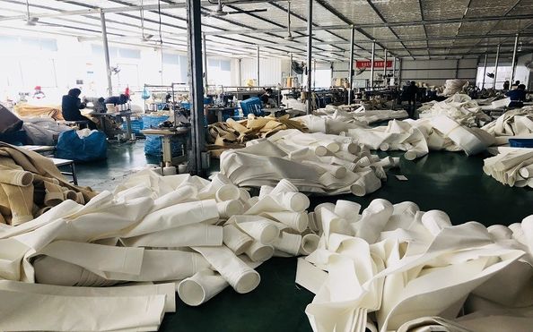 Anhui Filter Environmental Technology Co.,Ltd. linha de produção da fábrica