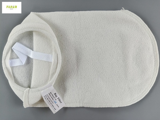 Ring Welded Liquid Filter Bag plástico PP/PE/malha de nylon 100 mícrons