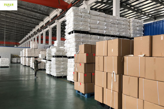 Alcaloide de alta temperatura aumentado do saco de filtro da membrana da fibra de vidro PTFE do fio livre