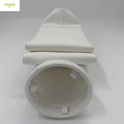 sacos de filtro do poliéster da remoção de poeira 550gsm para o tipo plissado do coletor de poeira