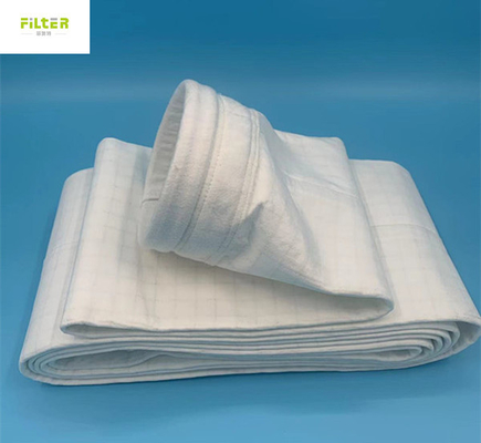 Saco de filtro estático girado do poliéster ligado anti para a planta de aço