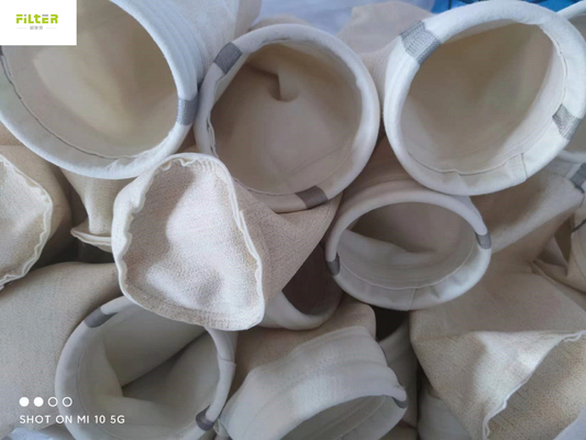 Fibra de vidro do PPS P84 PTFE do poliéster de Nomex Aramid do saco de filtro do coletor de poeira