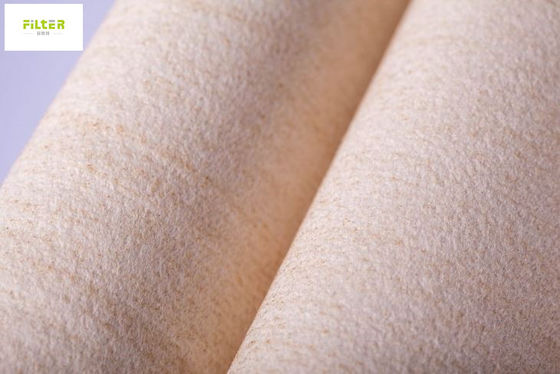 Saco de alta temperatura de pano de filtro da poeira de Nomex Aramid para a poeira do carvão vegetal