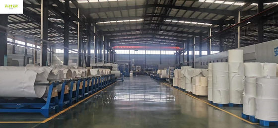 A agulha de Nomex PPS PTFE do poliéster sentiu o saco de filtro não tecido para o equipamento da poeira