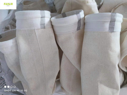 A agulha de Nomex PPS PTFE do poliéster sentiu o saco de filtro não tecido para o equipamento da poeira