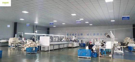 O poliéster industrial Nomex Aramid filtra as luvas para cuecas do cimento da planta de aço