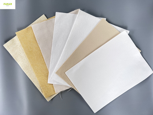 Fibra de vidro do poliéster dos sacos de filtro do coletor de poeira de Aramid/Nomex PPS P84 PTFE