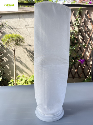 Saco de filtro sentido do poliéster do PE PTFE dos PP agulha de nylon para a filtragem líquida