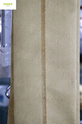 Luvas 350gsm do filtro da fibra de vidro dos PP Nomex PPS PTFE P84 do poliéster ~ 850gsm