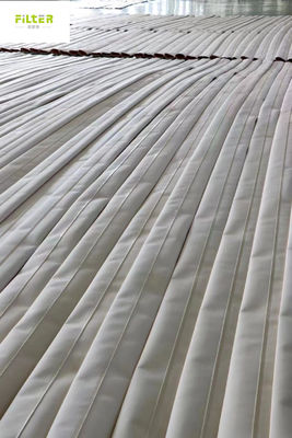 Saco de filtro de Baghouse PTFE da fibra de 100% PTFE para o tratamento das emanações