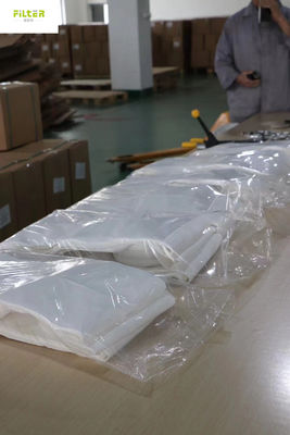 Saco de filtro de Baghouse PTFE da fibra de 100% PTFE para o tratamento das emanações