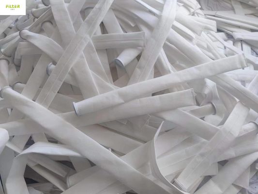 Saco de filtro não tecido industrial 450GSM do polipropileno do coletor de poeira