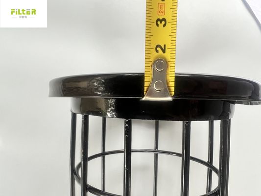 Gaiola do filtro da planta de aço SS304 combinada com o saco de filtro de PTFE