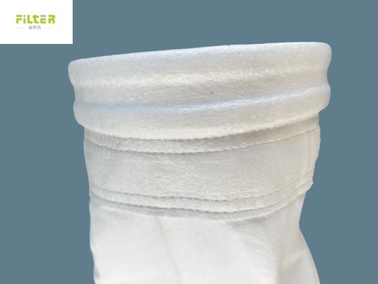 Saco de filtro de alta temperatura branco do poliéster espessura de 0,2 - de 2mm