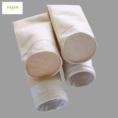 Saco de filtragem de fibra de poliéster de tipo 550gm SS Snapband PP para fábrica de cimento