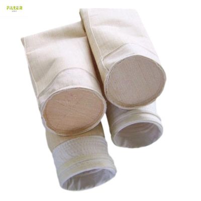 Meta Aramid / Nomex Filter Bag For Asphalt Plant Dust Collector Alta resistência à tração