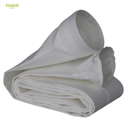 Saco de filtro de poliéster de alta resistência para coletor de poeira de fábrica de cimento 1-200um