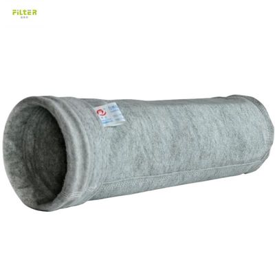 Saco de filtro de poliéster de alta resistência para coletor de poeira de fábrica de cimento 1-200um