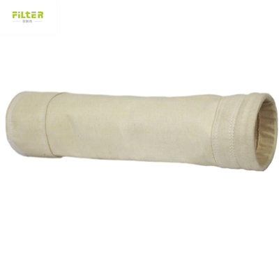 1.8 - 2.8 mm Espessura Saco de filtro de fibra de vidro para coletor de poeira industrial