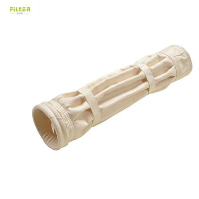 Saco de filtro de colector de poeira de bolso de poliéster Nomex meias de filtro plissadas