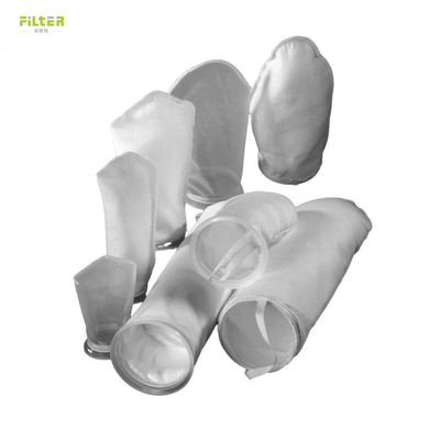 Saco de filtro de líquido costurado / soldado com 0,5-300 microns PE / PP / NMO / PTFE