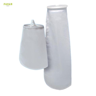 Sacos de filtro de líquido de fio de costura PE / PP / NMO / PTFE Dimensões personalizadas