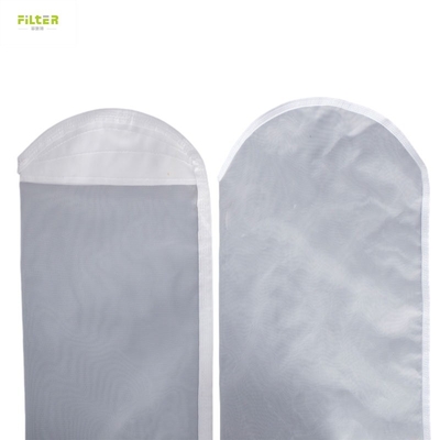 Saco de filtro de líquido de poliéster de nylon de PP Cosido / Saco de fusão a quente Tipos de corpo