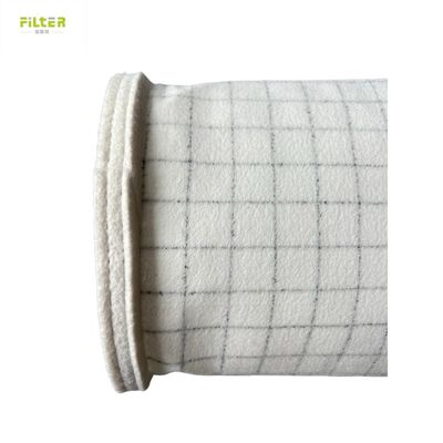 Saco de filtro antiestático de poliéster Nomex PPS PTFE Filtro de meia