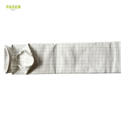 Saco de filtro antiestático de poliéster Nomex PPS PTFE Filtro de meia