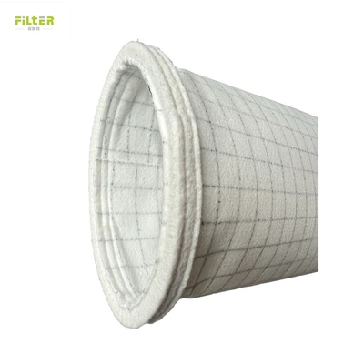 450GSM - 550GSM Saco de filtro de poliéster antiestático Repelente de óleo e água