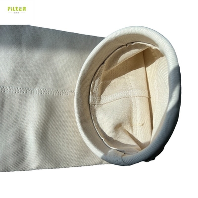 Sacos de filtro de fibra de vidro Nomex PPS PTFE Manchas de filtro de alta temperatura