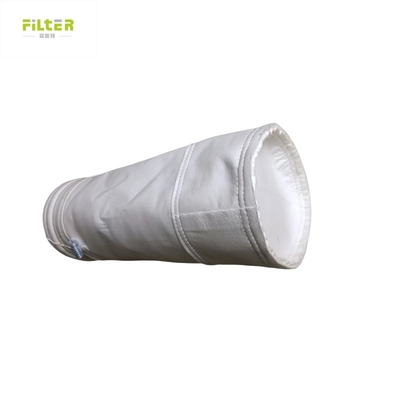 Reforço 100mm 450GSM~550GSM Filtro Médio Bolsa de Filtro de Poliéster Para Aço