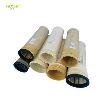 Filtro de ar 550GSM Saco de filtro de poliéster com membrana de PTFE para fábrica de aço