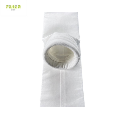 Saco de filtro de poliéster 450GSM~550GSM para colector de poeira