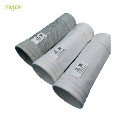 Coletor de poeira industrial 550GSM Saco de filtro anti-estático de poliéster de fibra de micrões