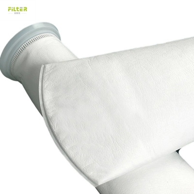 Saco de filtro de líquido resistente a produtos químicos disponível em materiais de poliéster de nylon e polipropileno para uso industrial