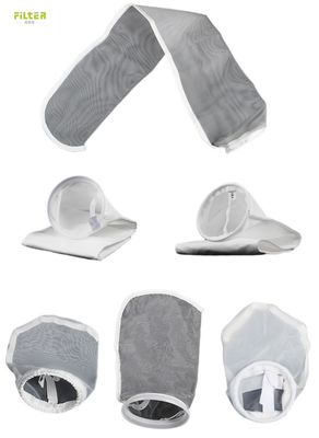 Saco de filtro de líquido de poliéster de nylon PP resistente a altas temperaturas para a indústria do papel