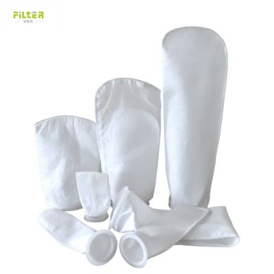 Saco de filtro de líquido para a indústria do papel Resistente a altas temperaturas Saco de malha de poliéster de nylon PP com tamanhos personalizados e classificação de micrões