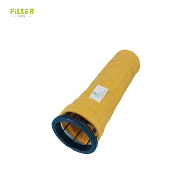Saco de filtro industrial P84 Nomex PPS PTFE para fábrica de cimento