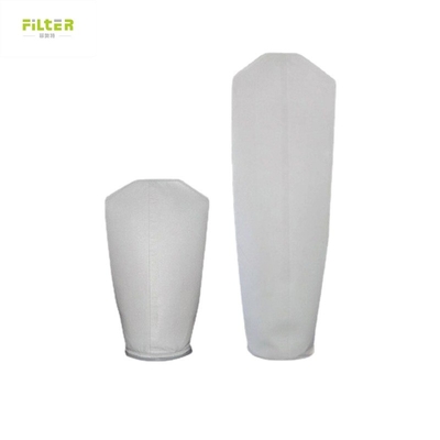 No.2 Saco de filtro de líquidos de poliéster de poliéster de malha sólida de poliéster de poliéster com fundo de fio de costura