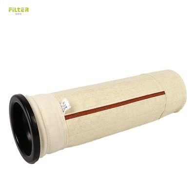 Saco de filtro P84 de poliamida Nomex PTFE de alta temperatura para colector de poeira