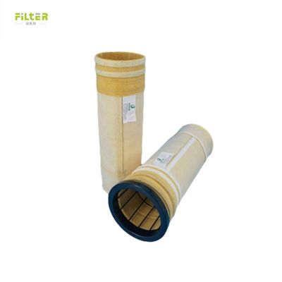 Utilização do filtro de ar Nomex Polyester PPS PTFE Filtro de fibra de vidro Saco para planta de mistura de asfalto