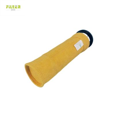 550GSM P84 Saco de poeira PTFE revestido por membrana Saco de poeira com bom desempenho de filtragem Saco de filtro de malha