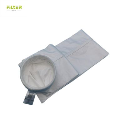 Saco de filtro de incineração de lixo revestido com agulha de feltro PTFE resistente a altas temperaturas