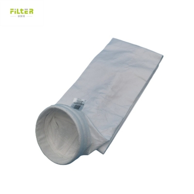 Saco de filtro de poliéster de feltro de agulha 750GSM com membrana PTFE
