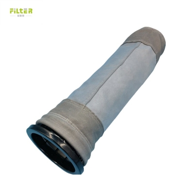 Saco de filtro de fibra de vidro tecido de 750 gm~850 gm para fábrica de cimento